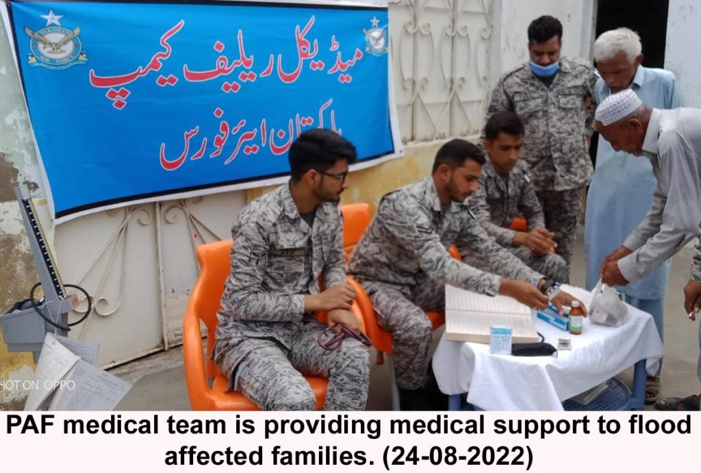 Paf Relief Operation And Support To Flood Affectees Underway