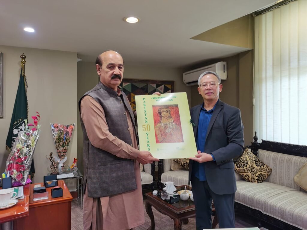 Chinese Cultural Counselor holds meeting with new PNCA Chief