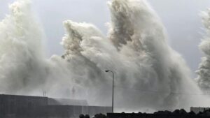 super typhoon Nanmadol japan storm