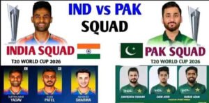 India Pakistan T20 Squads