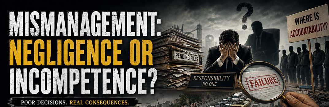 Mismanagement Negligence or Incompetence